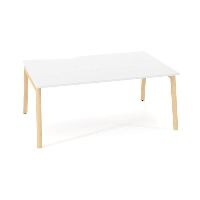 Pracovné stoly Bench ALFA ROOT 180x160cm, biely