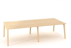 Pracovné stoly Bench ALFA ROOT 280x160cm, dub
