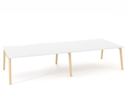 Pracovné stoly Bench ALFA ROOT 360x160cm, biely