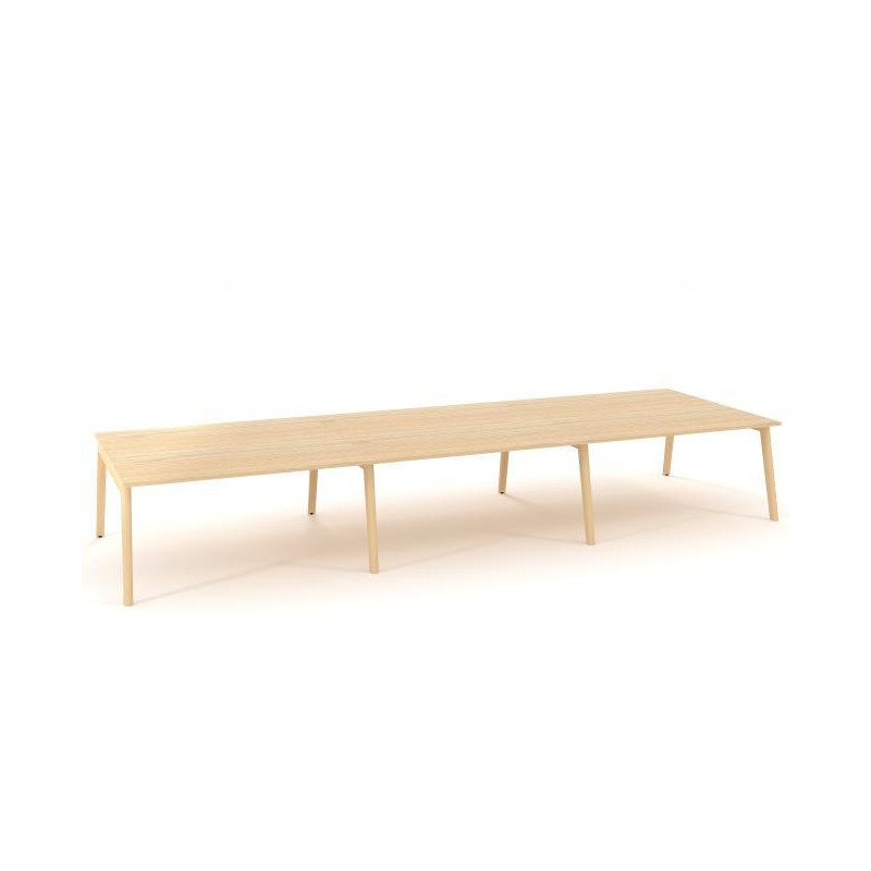 Pracovné stoly Bench ALFA ROOT 480x160cm, dub