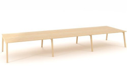 Pracovné stoly Bench ALFA ROOT 540x160cm, dub