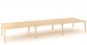 Pracovné stoly Bench ALFA ROOT 540x160cm, dub