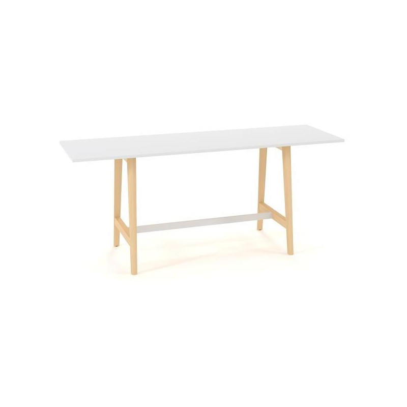 Rokovací stôl ROOT vysoký, š.100xh.260xv.108cm, biely