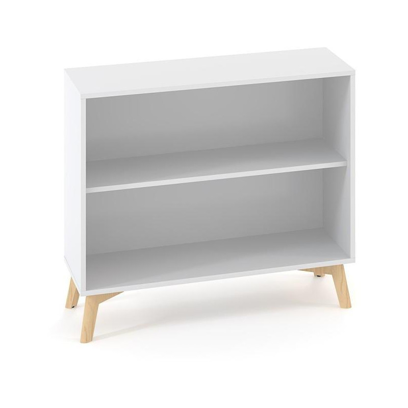 Policová skriňa ALFA ROOT nika, 1 polica, 80x45x88,7cm, biela