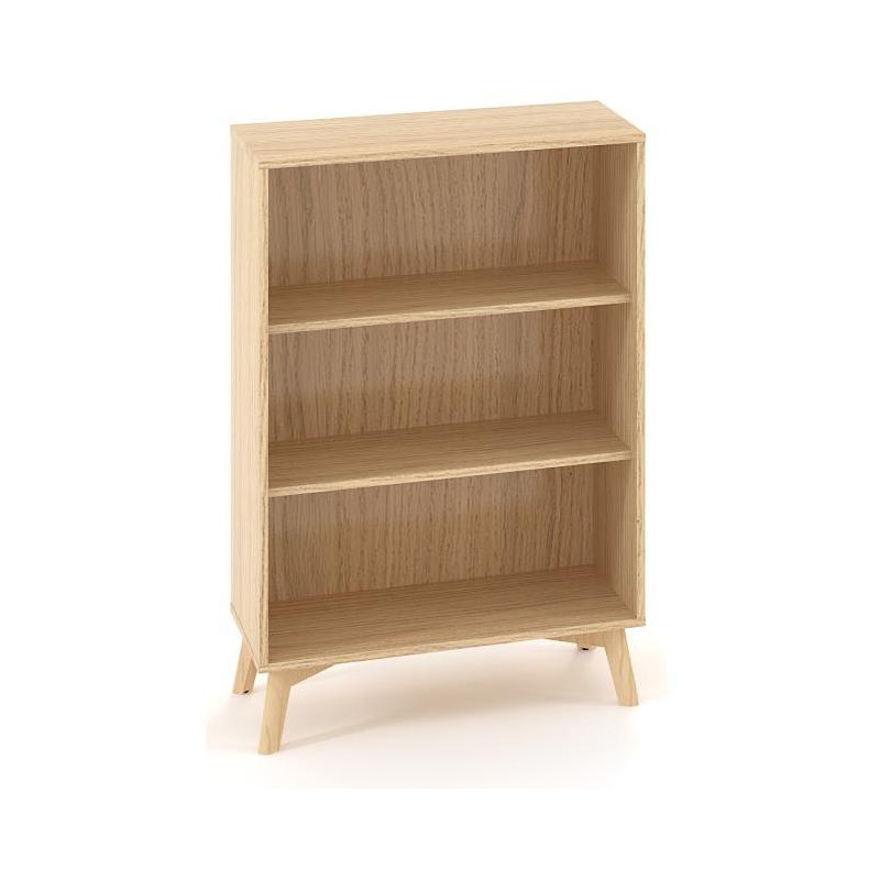 Policová skriňa ALFA ROOT nika, 2 police, 80x45x121,5cm, dub