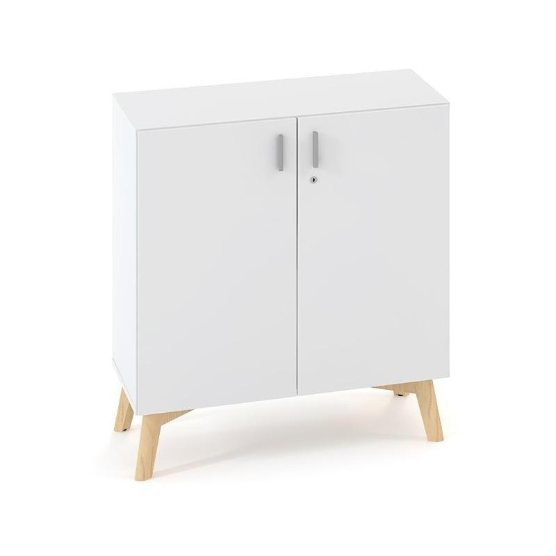 Policová skriňa ALFA ROOT, 1 polica, 80x47x88,7cm, biela