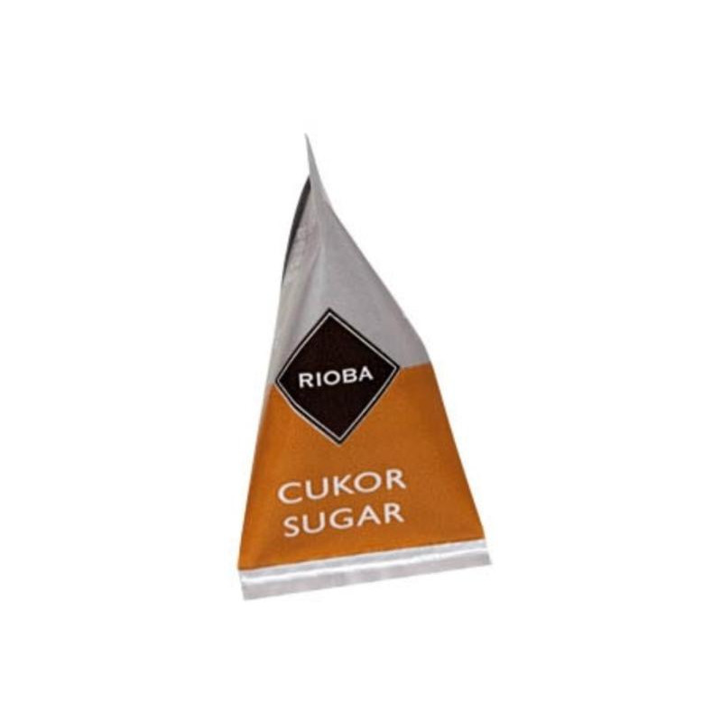 Cukor Rioba trstinový 500 x 4 g pyramídky