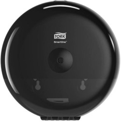 Mini zásobník na toaletný papier Tork SmartOne, čierny T9