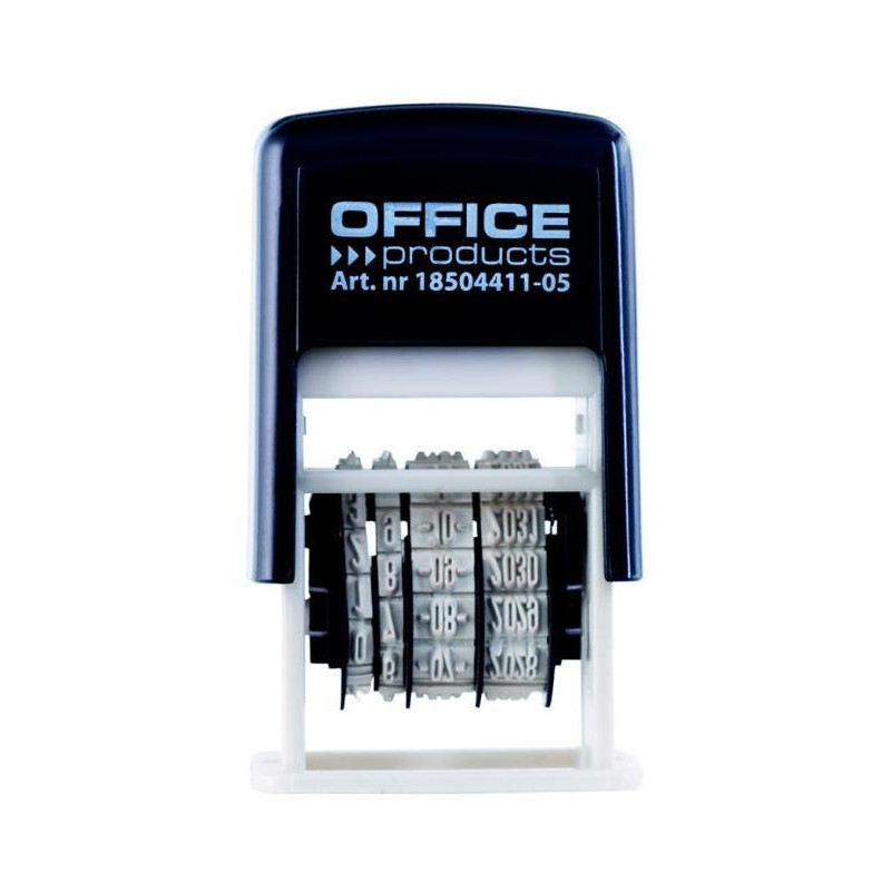 Pečiatka Office products Dátumovka samofarbiaca digitálna čierna