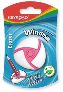 Guma univerzálna KEYROAD Windmill blister mix farieb