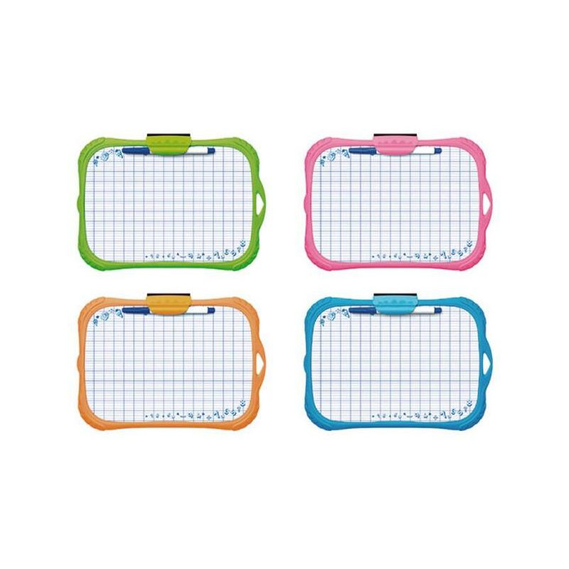 Tabuľka KEYROAD Mini s fixkou A4 mix farieb