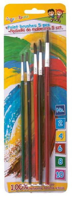 Sada štetcov Gimboo 2-4-6-8-10 v blistri