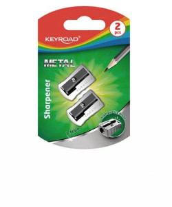 Strúhadlo KEYROAD Metal hliníkové 2ks blister
