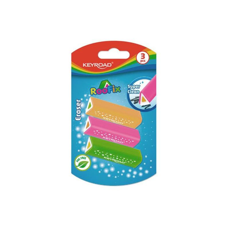 Guma univerzálna KEYROAD Roofix 3ks blister mix farieb