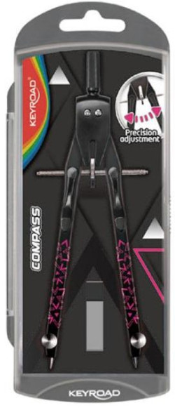 Kružidlo KEYROAD kovové mix farieb