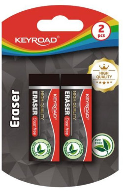 Guma KEYROAD technická 2 ks blister čierna