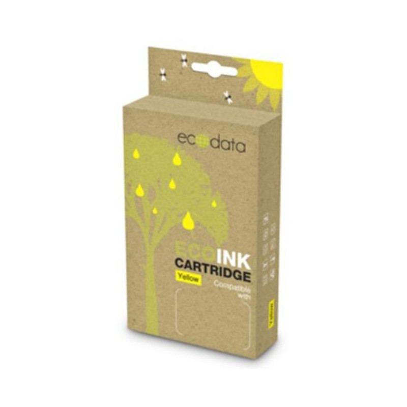 Alternatívny atrament Ecodata pre HP C9373A No.72, Yellow, 130 ml
