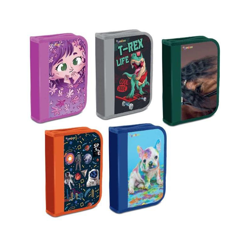 Peračník Donau 1 zipsový plný 1-klopý mix motívov 10 ks