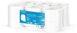 Toaletný papier 2-vrstvový VELVET CARE Jumbo 140m (12ks)