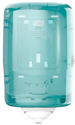 Zásobník na papierové utierky so stred. odvíjaním TORK Reflex Mini tyrkysový M3
