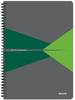 Blok Leitz Office Card A4 90 listov linajkový zelený
