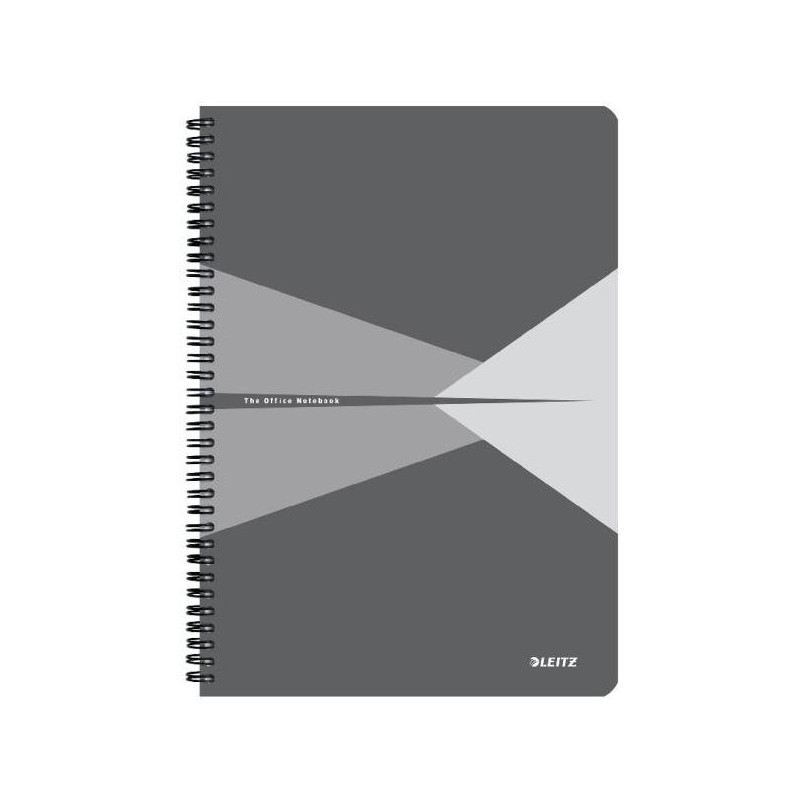 Blok Leitz Office Card A4 90 listov linajkový sivý