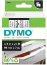 Samolepiaca páska Dymo D1 19 mm číra/čierna