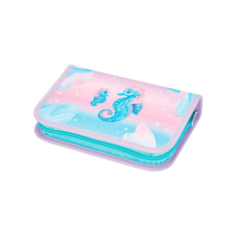 Peračník Herlitz 1 zpsový plný 2-klopý Morský koník