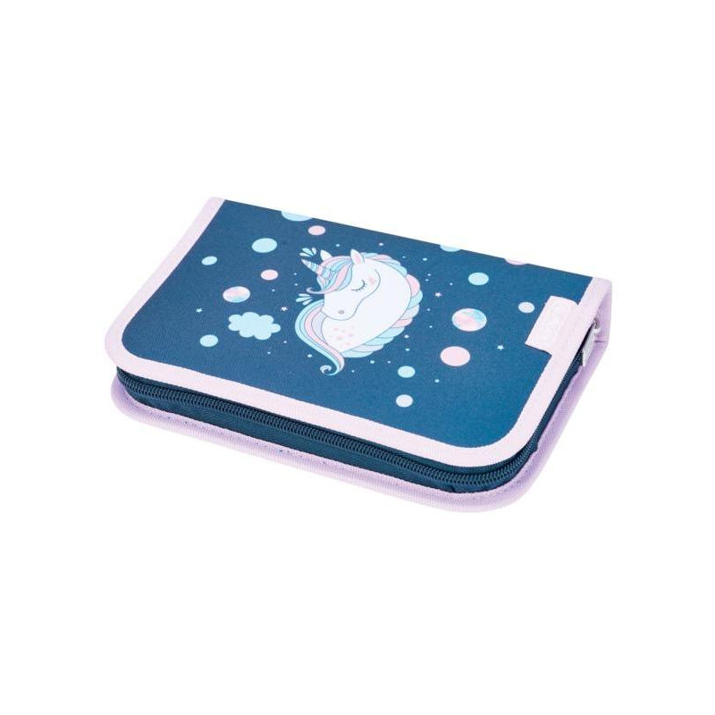 Peračník Herlitz 1 zpsový plný 2-klopý Unicorn