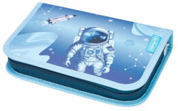 Peračník Herlitz 2-klopý plný Kozmonaut