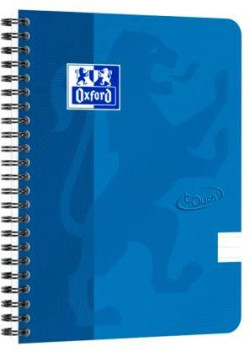 Blok Oxford Nordic Touch modrý, A5+, 70 listov, linajkový