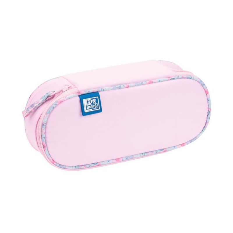 Puzdro na perá Etue Oxford Flowers ružové