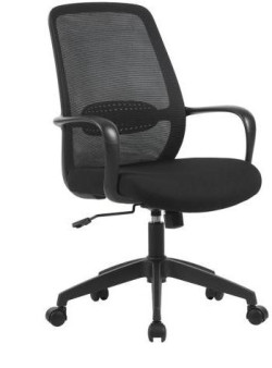 Konferenčná stolička Kiara, čierna