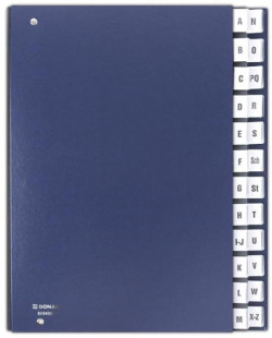 Podpisová kniha A-Z DONAU tmavomodrá