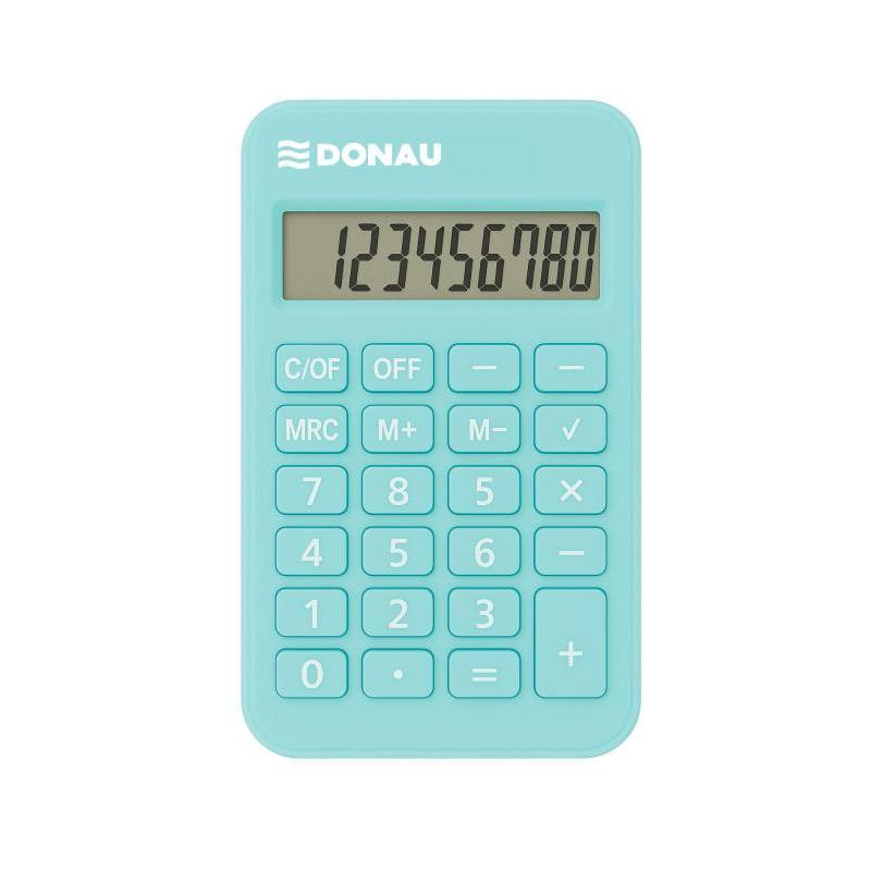 Kalkulačka Donau Tech K-DT2082 tyrkysová
