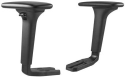 Plastové podrúčky výškovo nastaviteľné 4D, AR 12 čierne 2 ks