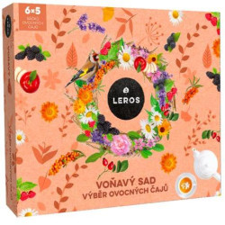 Kolekcia čajov LEROS Voňavý Sad 6 x 5 vrecúšok, 60g