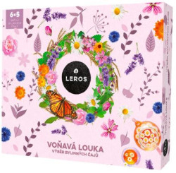 Kolekcia čajov LEROS Voňavá lúka 6 x 5 vrecúšok, 43g