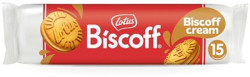 Karamelové sušienky Lotus Biscoff Sandwich Biscoff cream 150g