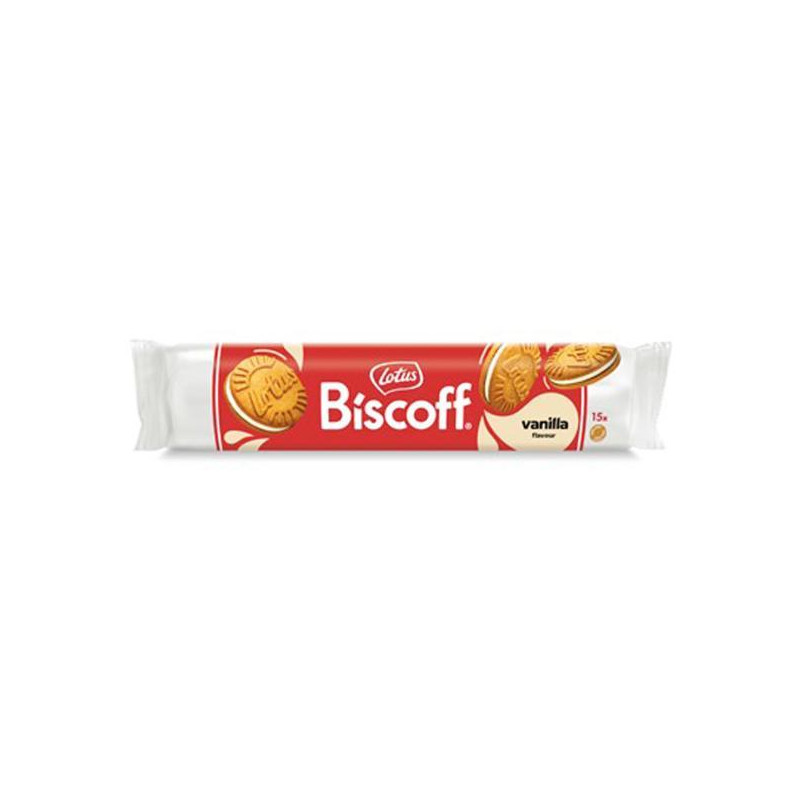 Karamelové sušienky Lotus Biscoff Sandwich vanilka 150g