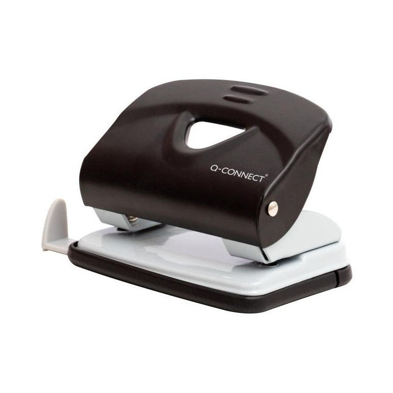 Dierovačka Q-CONNECT na 20 listov čierna/sivá