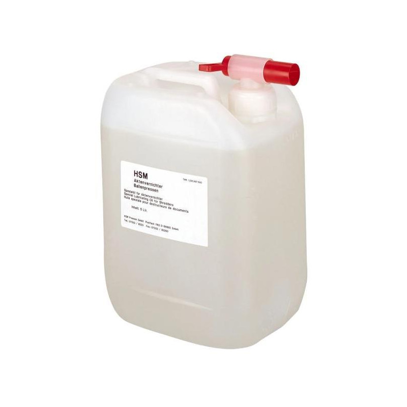 Olej do skartovačiek 5l