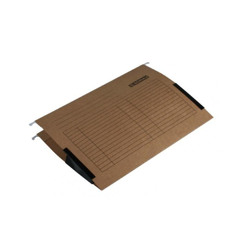 Závesný obal s bočnicami DONAU hnedý