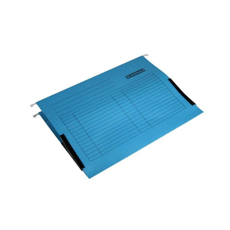 Závesný obal s bočnicami DONAU modrý