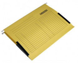 Závesný obal s bočnicami DONAU žltý