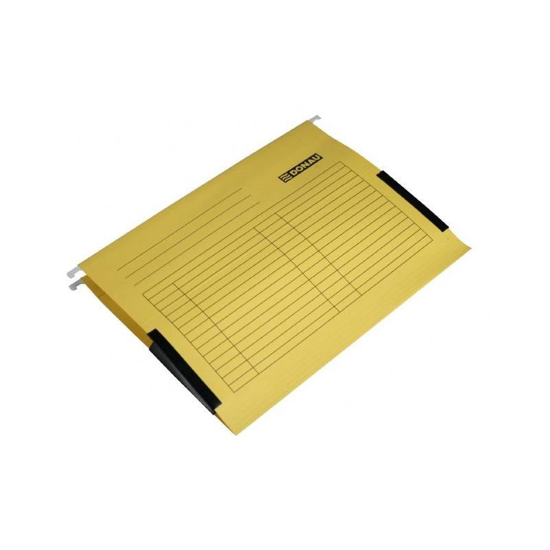 Závesný obal s bočnicami DONAU žltý