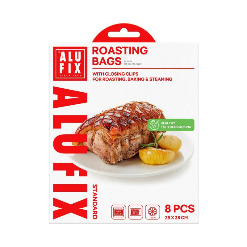 Vrecká na pečenie 8 ks, 25x38cm