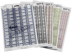 Drôtové hrebene Renz 32mm biele 2:1