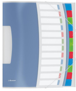 Triediaca kniha 12 Esselte VIVIDA modrá
