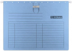 Závesný obal s rýchloviazačom DONAU modrý